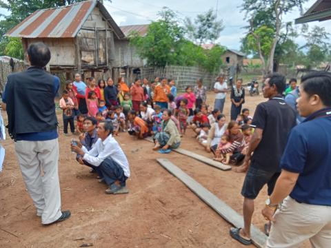 ອະທິບາຍບົດຝຶກກຸ່ມລ້ຽງສັດ